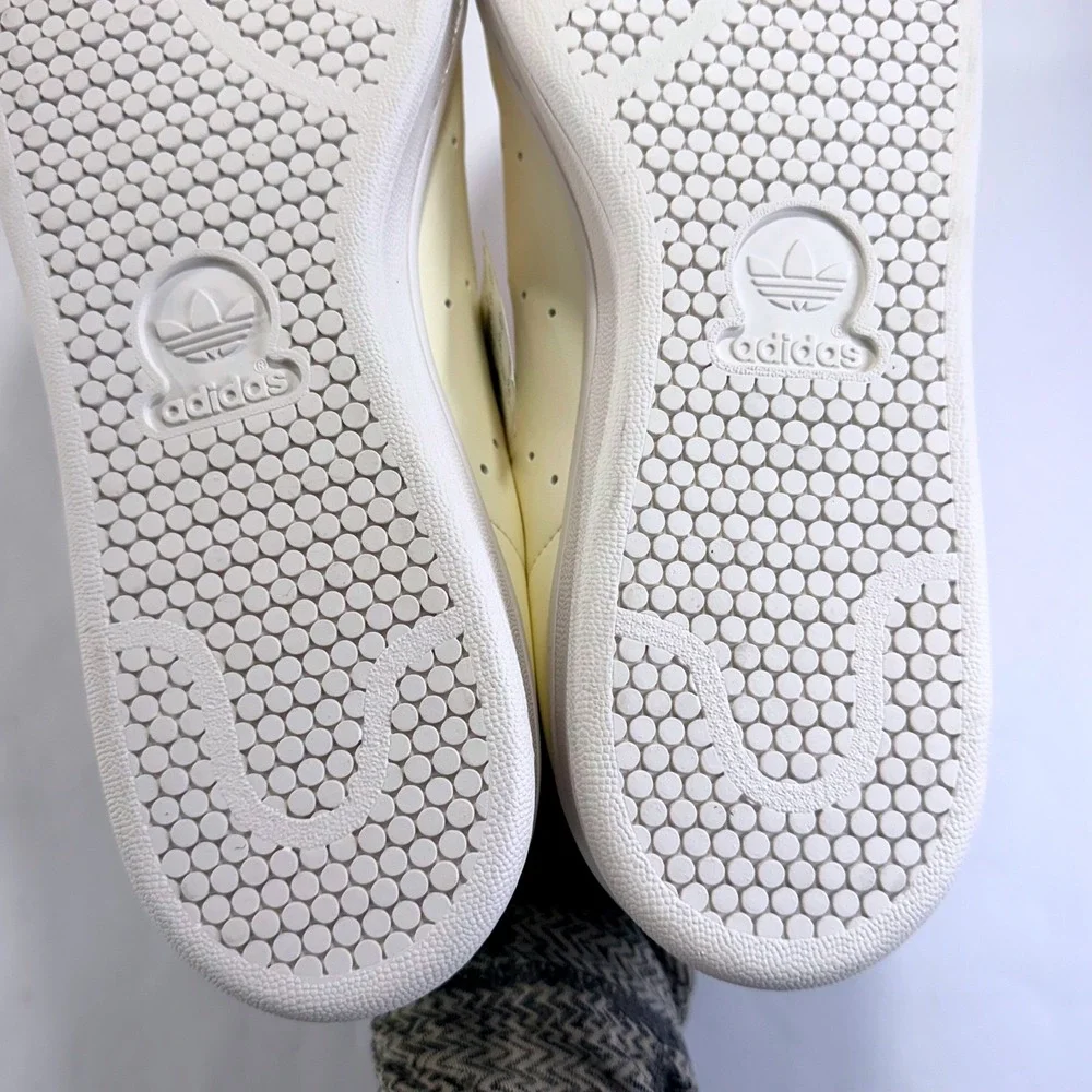 NEW Adidas Stan Smith Sneakers Womens 11 Cream Pink Mint Casual Retro Athleisure